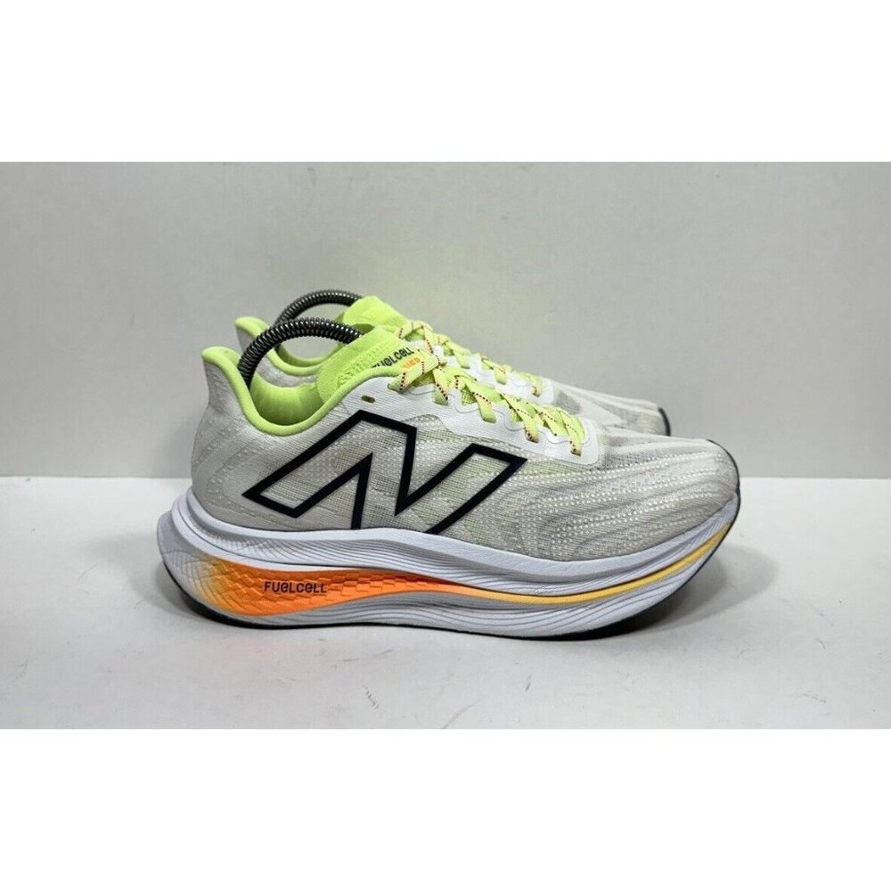 New Balance Athletic Shoes with Neon Accents